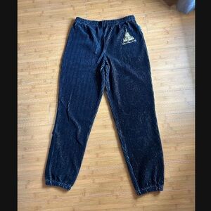 Walt Disney World 50th Anniversary Black and Gold Track Pants